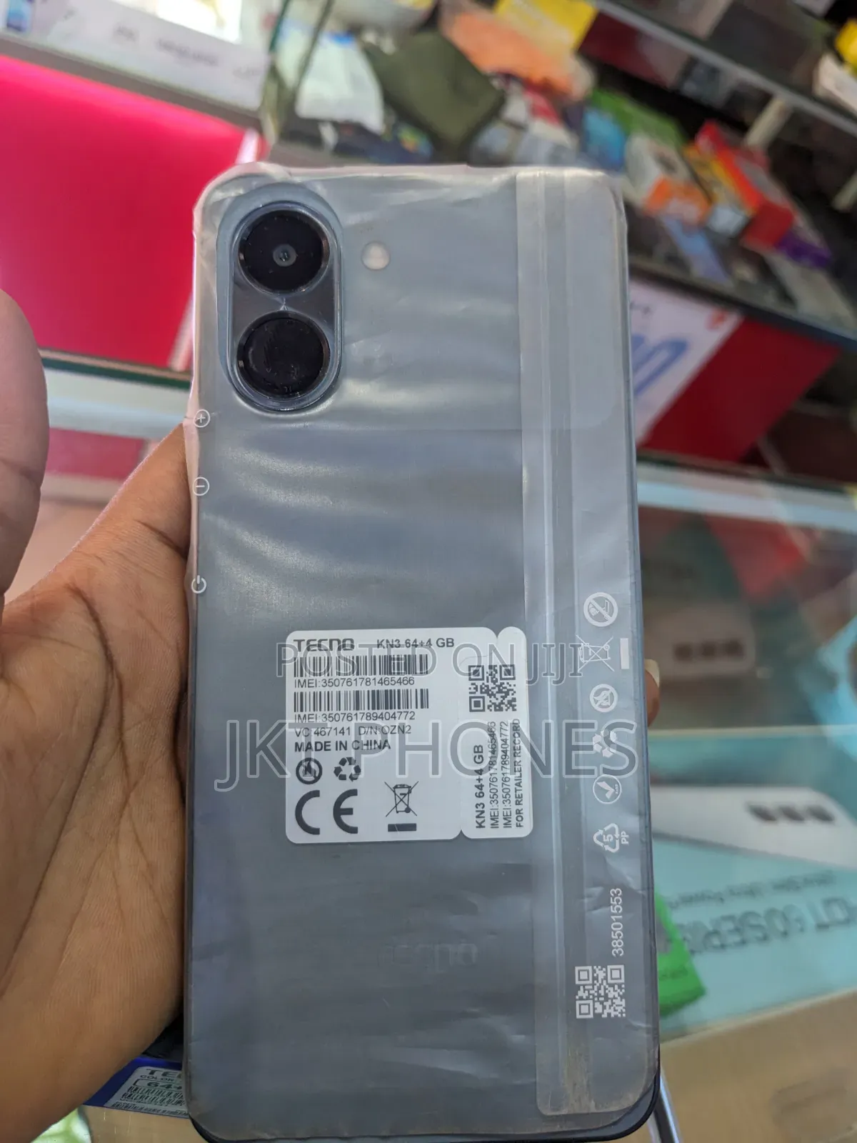 New Tecno Pop 20 64 GB Black