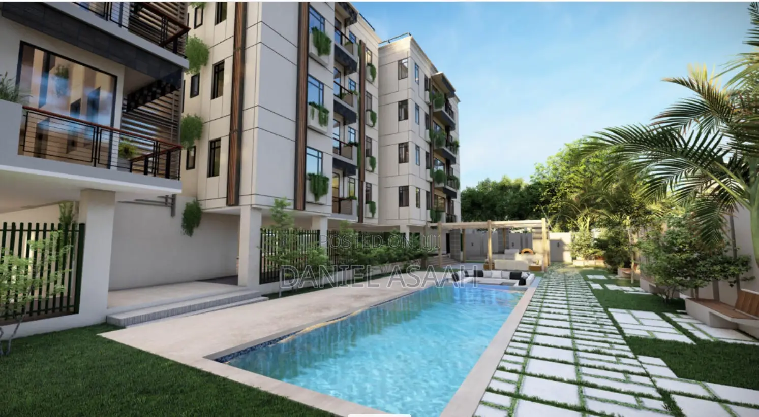 Furnished 2bdrm Apartment in Genesis Residence, Tarkwa Nsuaem for sale