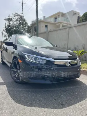 Honda Civic LX Sedan 2019 Black
