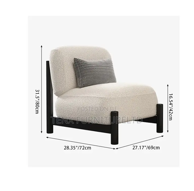Floor Sofa (Scandinavian Fluffy)