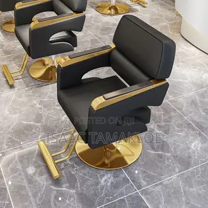 Barbershop /Salon Chairs All Black