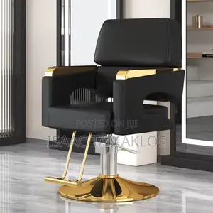 Barbershop /Salon Chairs All Black