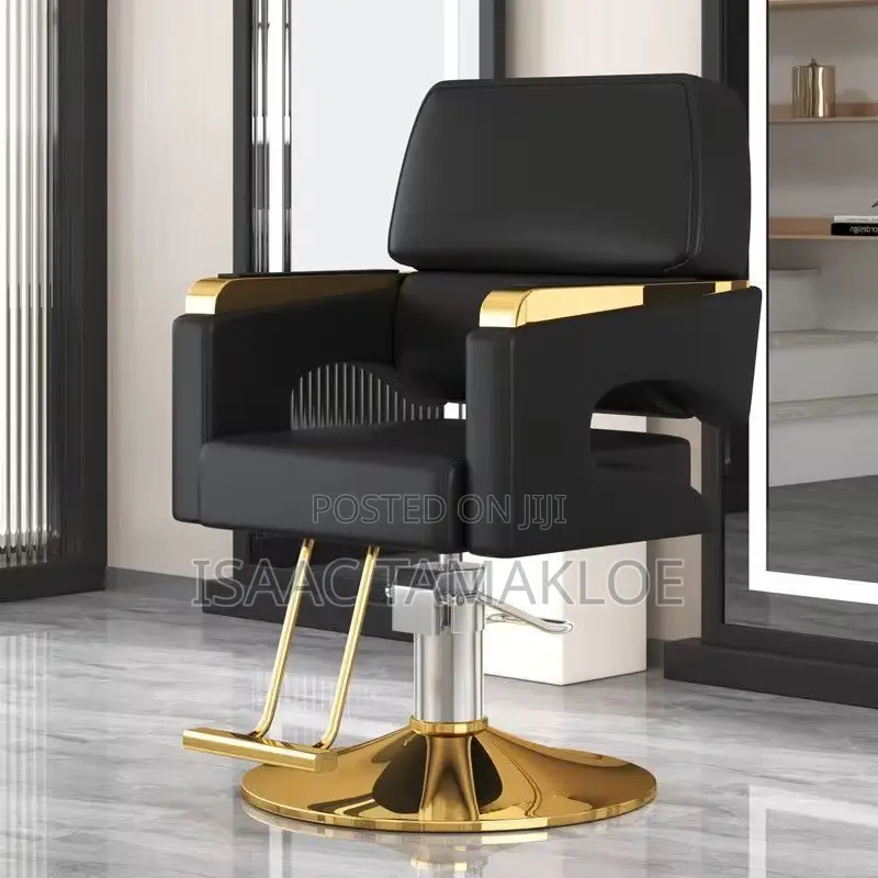 Barbershop /Salon Chairs All Black