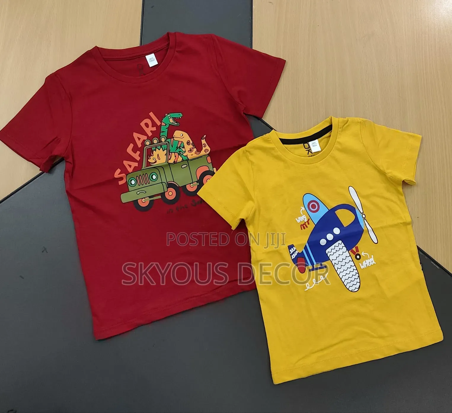 Kids Air Craft Design on T-Shirt and Beautiful Colour Available