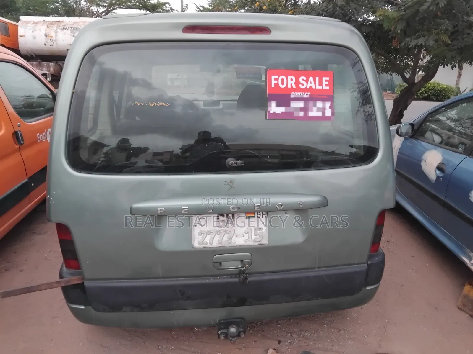 Peugeot Partner 2004 Gray