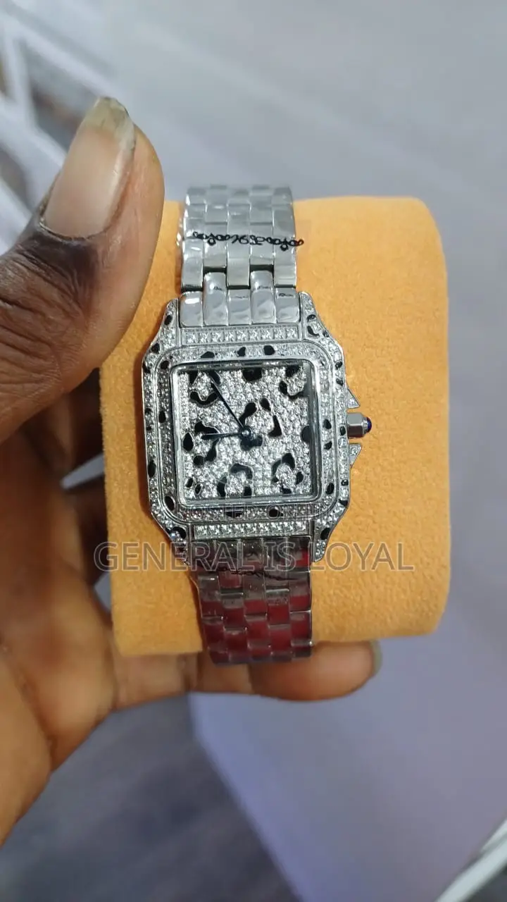Cartier Panthère Diamond and Ename Ladies Watch