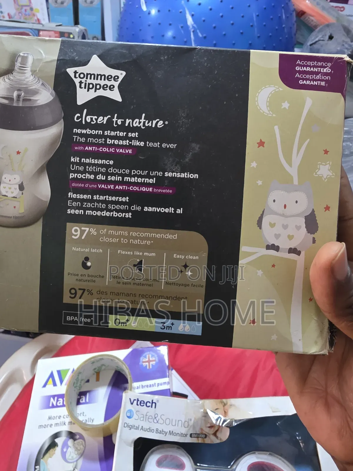 Tommee Tippee Closer to Nature Anti Colic Feeding Bottle Newborn Set