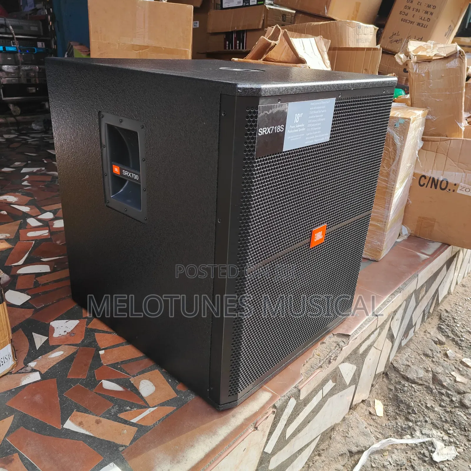 JBL Single Bass Speakers (1pair)