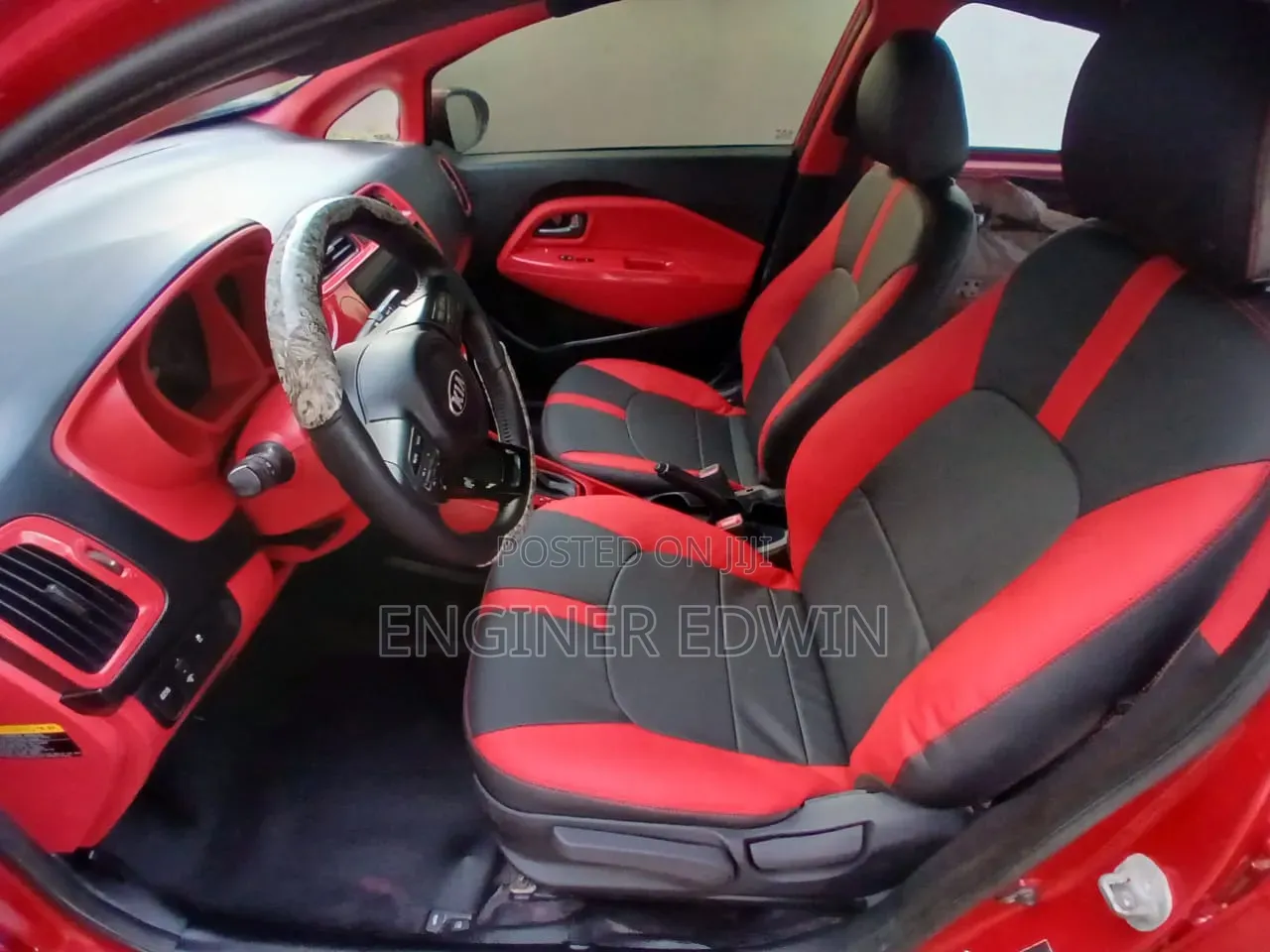 Kia Rio SX 4dr Sedan (1.6L 4cyl 6A) 2013 Red