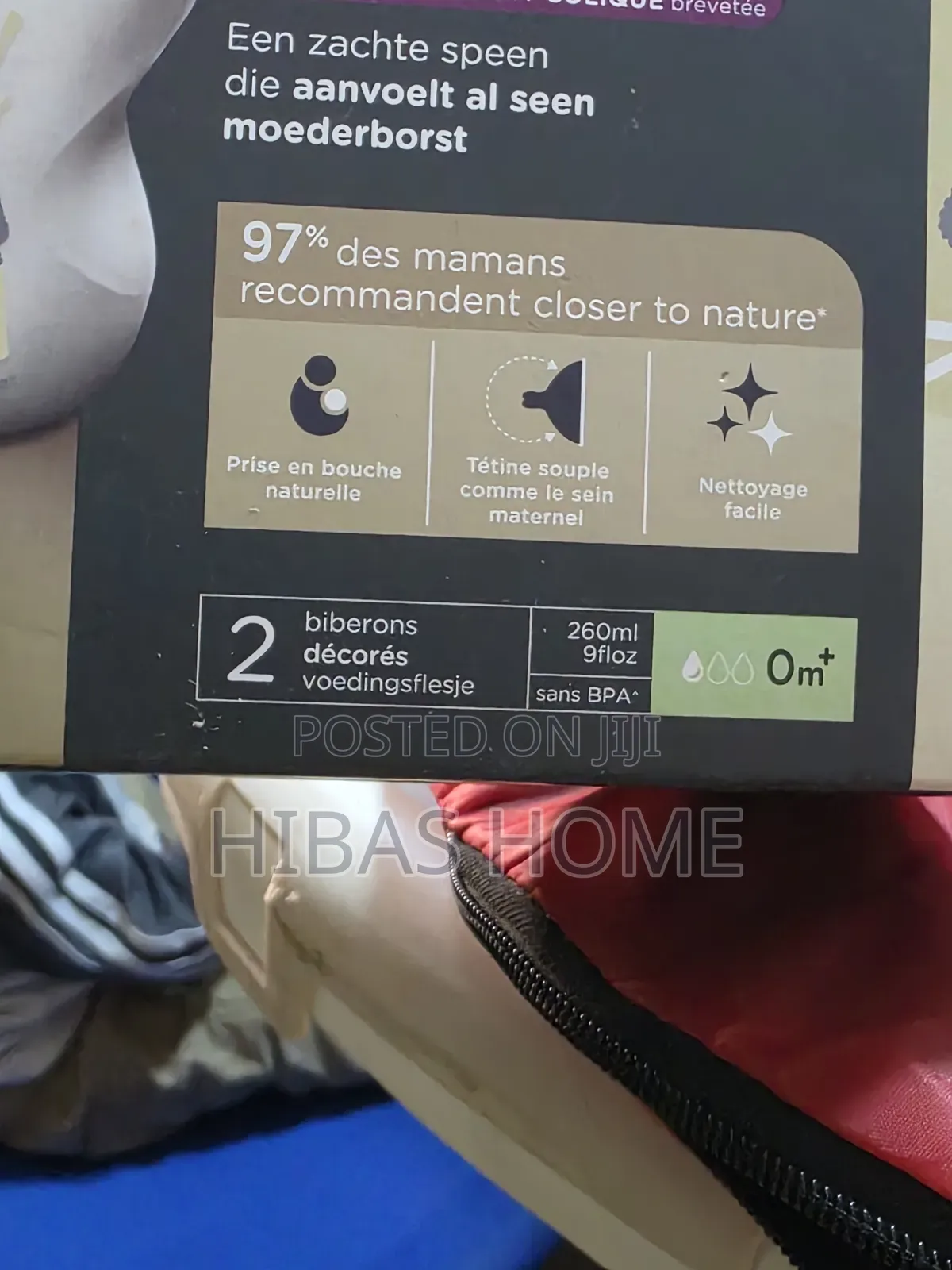 Tommee Tippee Closer to Nature 250ml Feeding Bottle