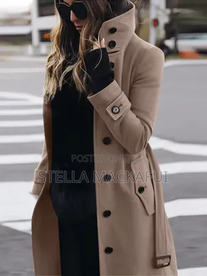 Exquisite Trench Coat for Ladies