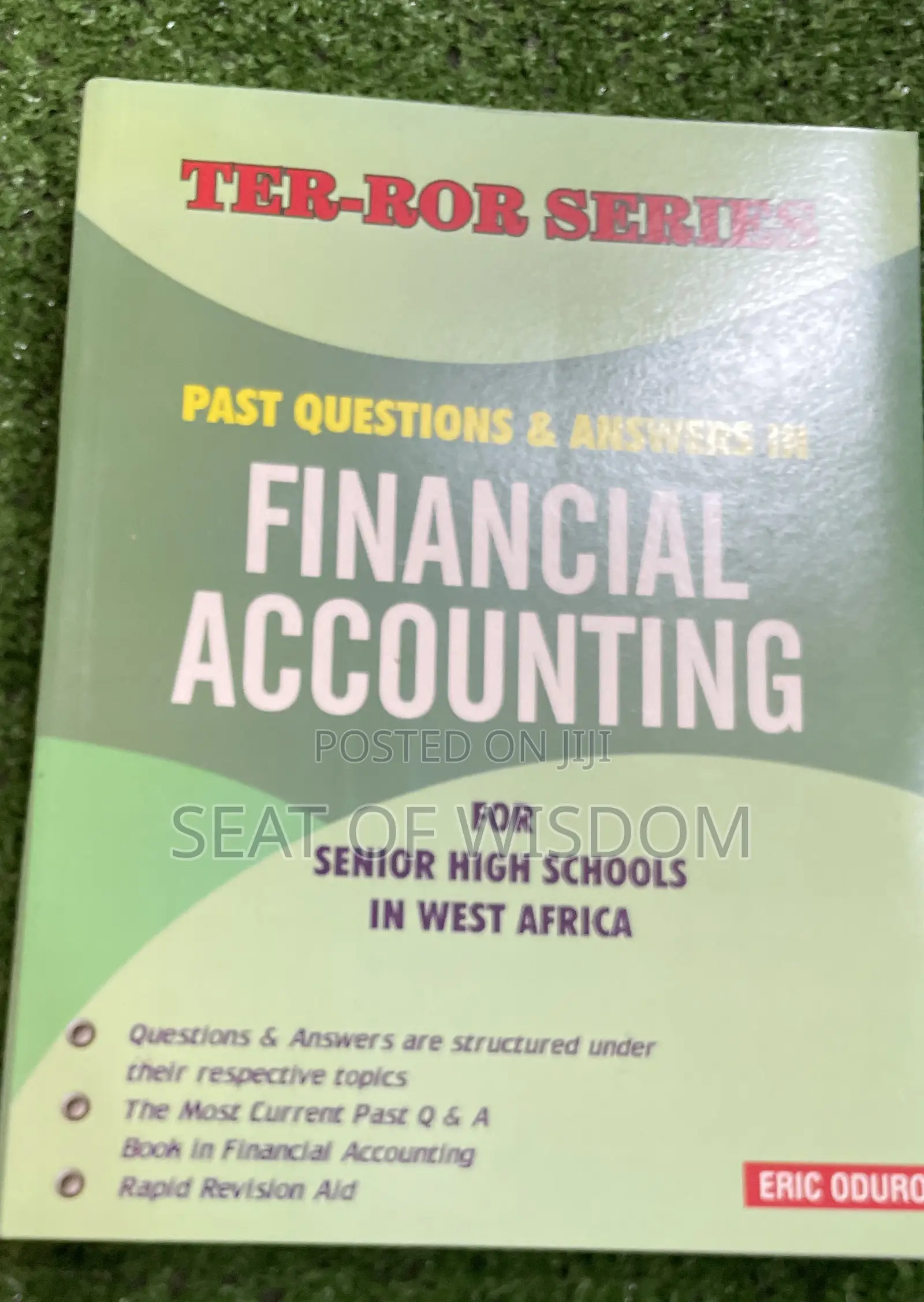 Ter-for Series Past Questions and Answers in Financial Accounting