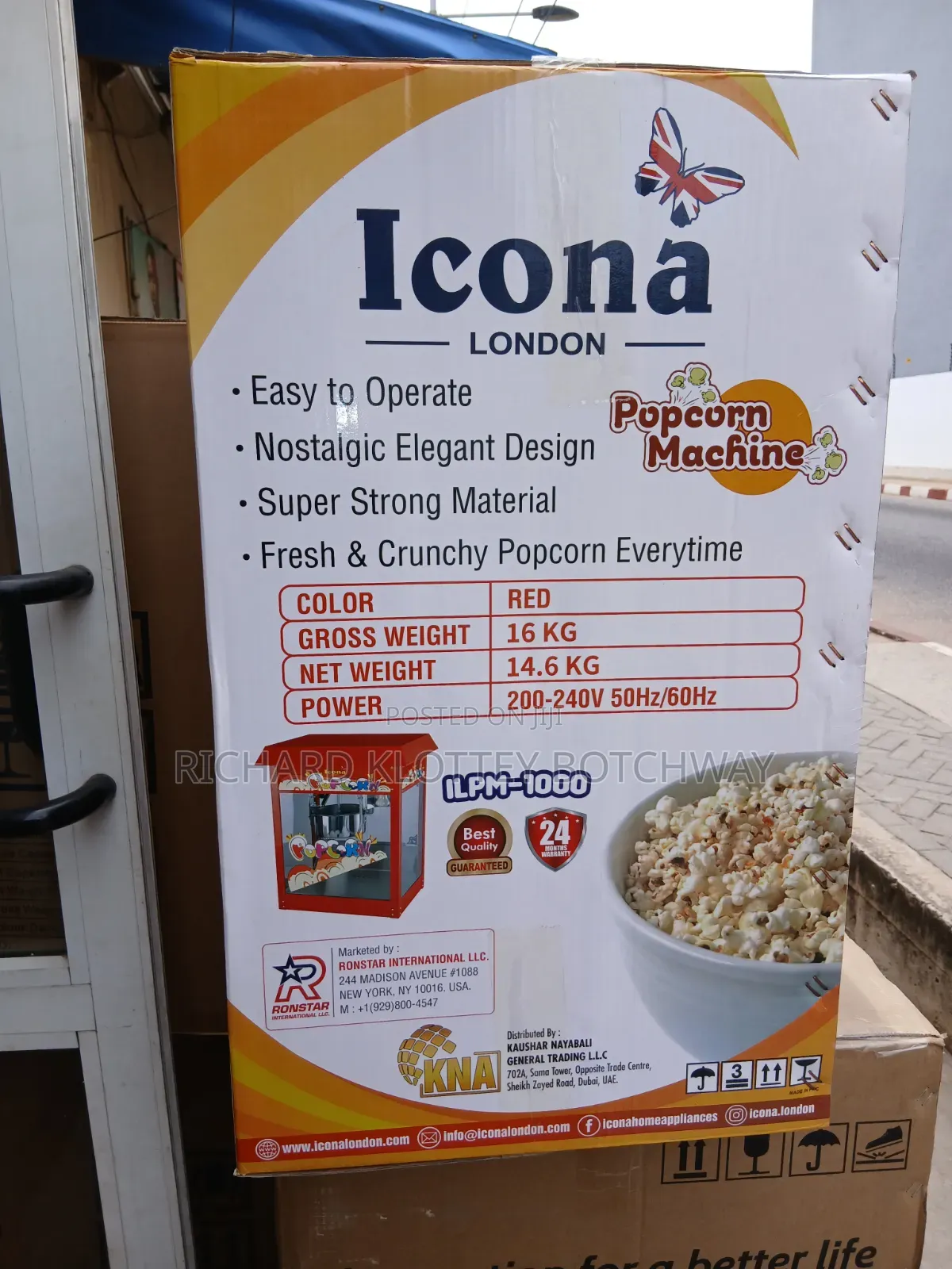 Icona Popcorn Machine