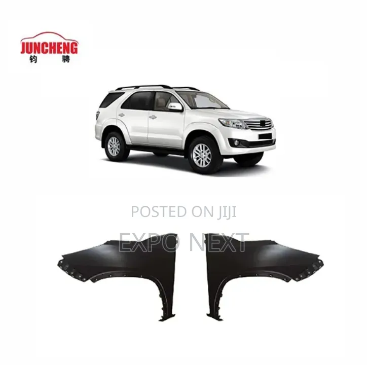 Toyota Fortuner 2016-2025 Steel Black Fender Left Right