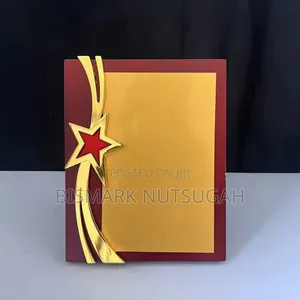 Customizable Wooden Award Plaque