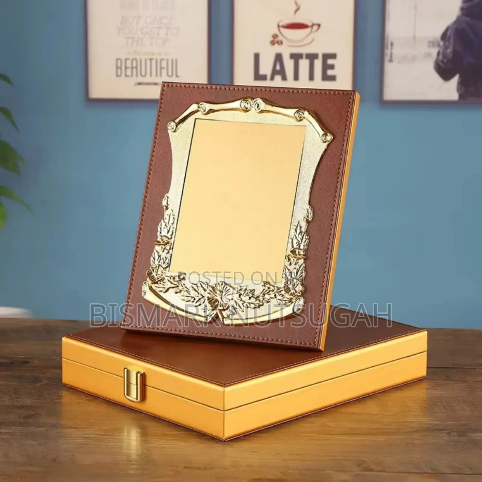 Customizable Wooden Award Plaque