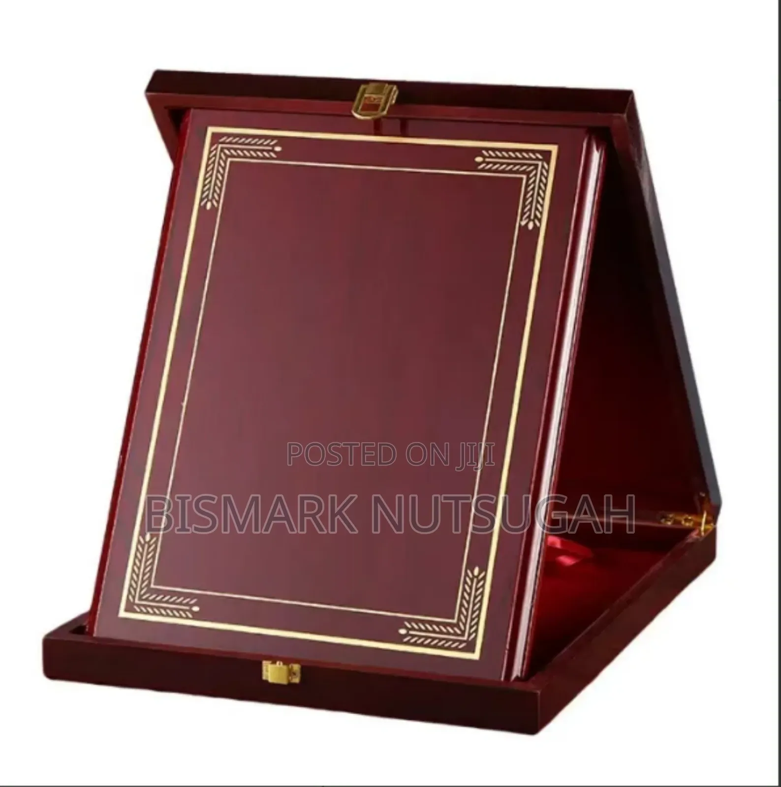 Customizable Wooden Award Plaque