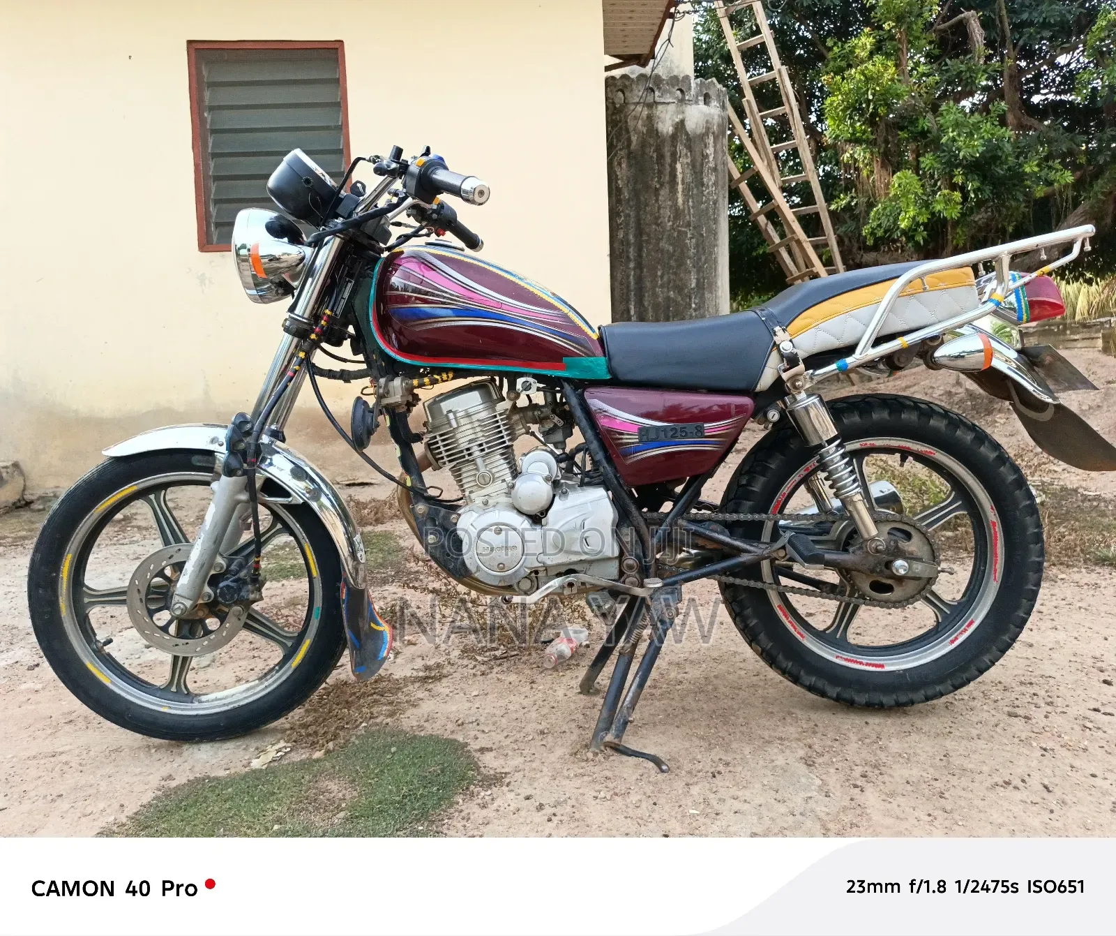 Haojue HJ125-8K 2021 Brown