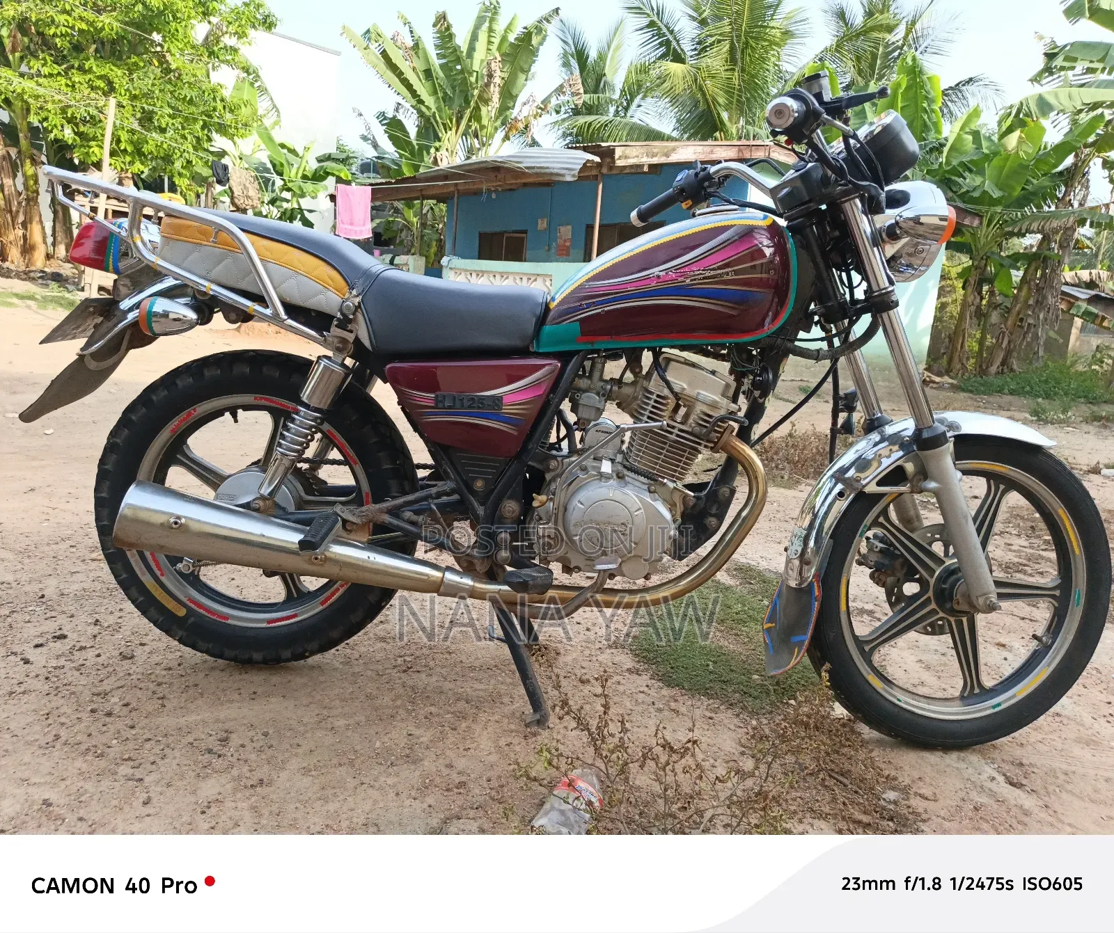 Haojue HJ125-8K 2021 Brown