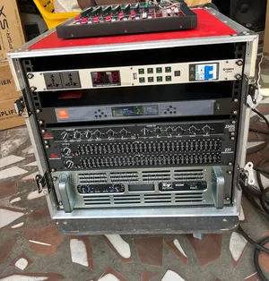 A Pair of Ev Bass,Full Range and Amplifier Set