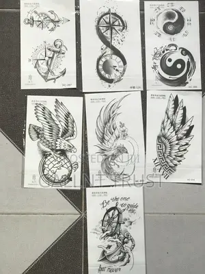 Semi-Permanent Tattoo Sticker