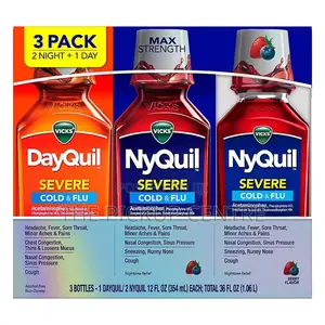 Vicks Dayquil and Nyquil Severe Cold 3 Pack