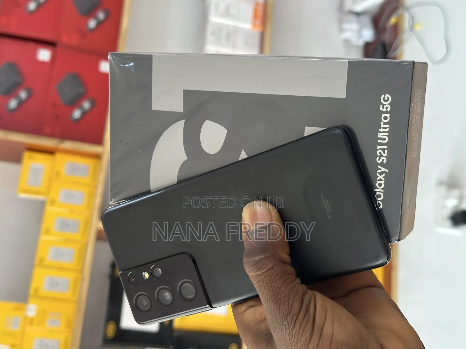 New Samsung Galaxy S21 Ultra 5G 256 GB Black