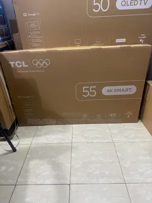 TCL 55" Led HDR 2026 New Model Smart Google Tv. 55p6l