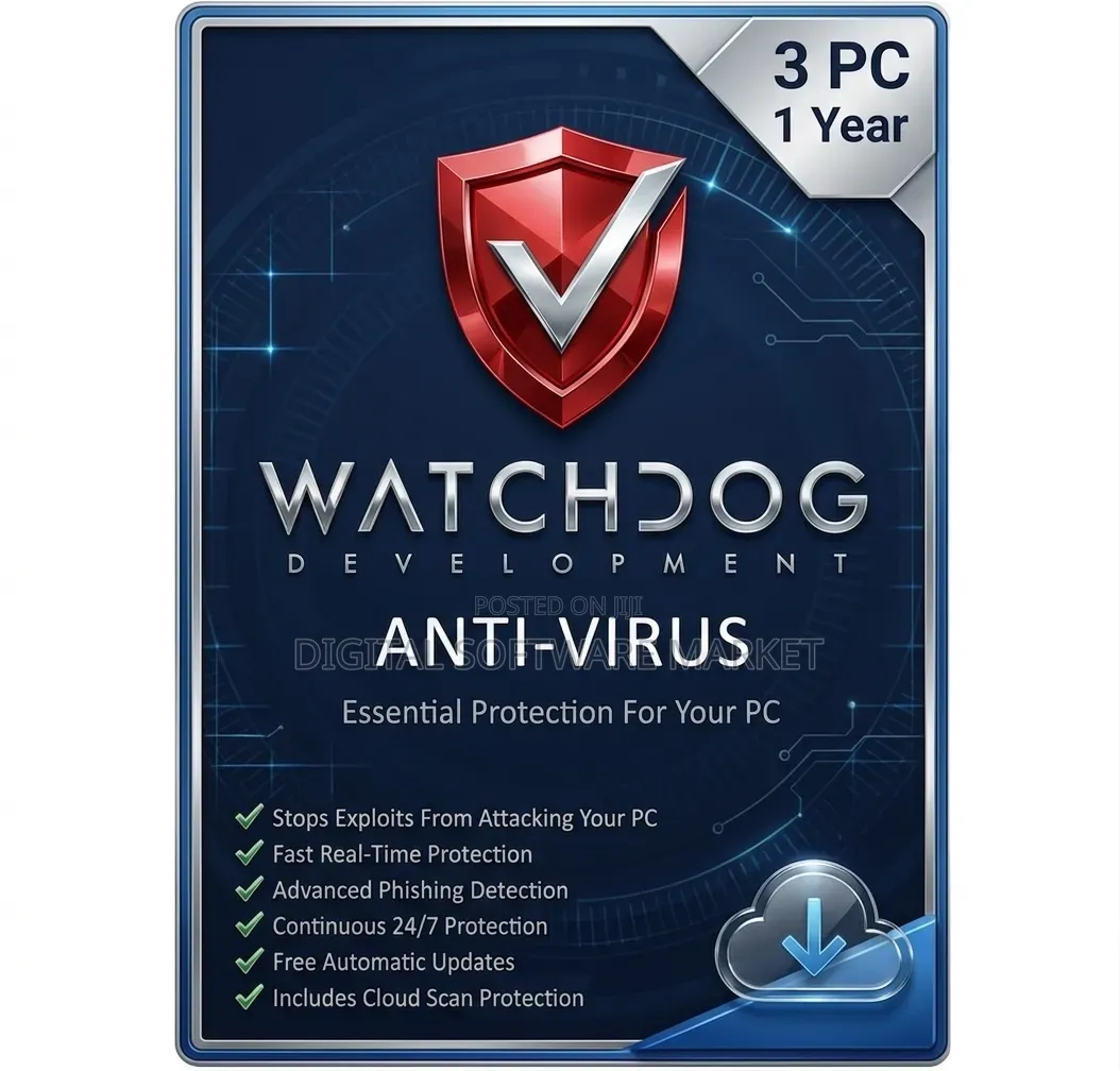 Watchdog Anti-Virus – 1-Year | 3-Pc