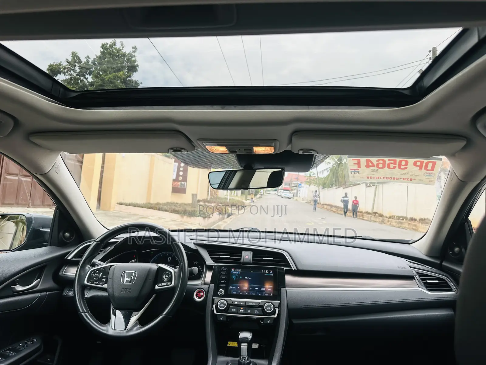 Honda Civic Touring Sedan 2020 Black