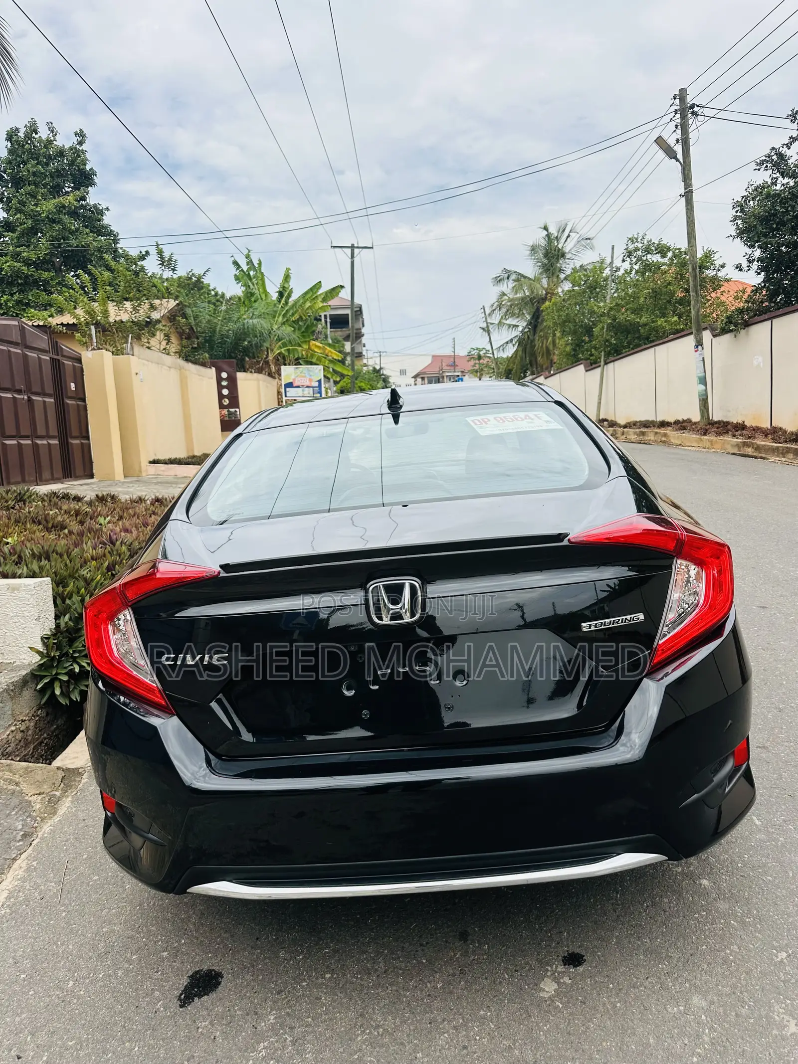 Honda Civic Touring Sedan 2020 Black