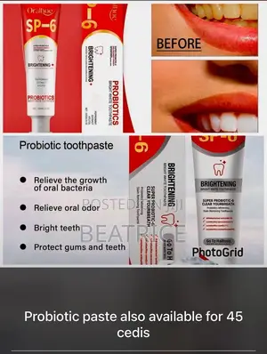 Sp6 Probiotic Toothpaste