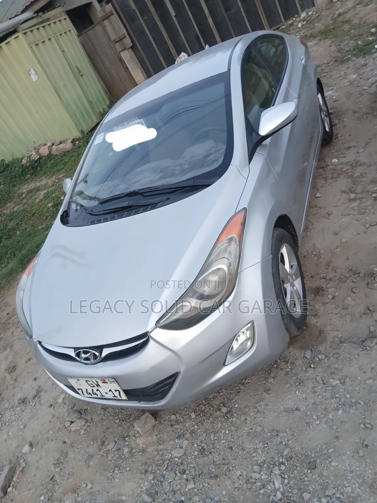 Hyundai Elantra 2012 Silver