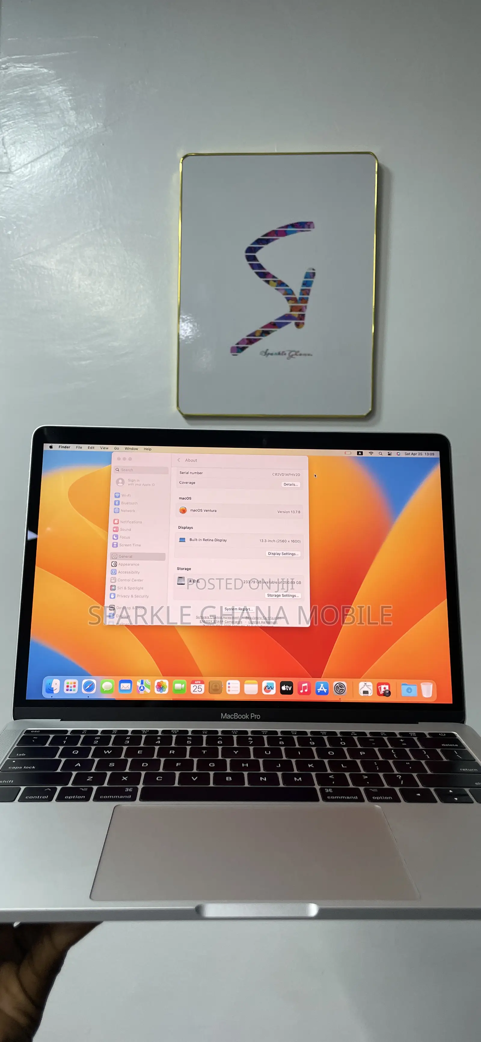 Laptop Apple MacBook Pro 2017 8GB Intel Core i5 SSD 256GB