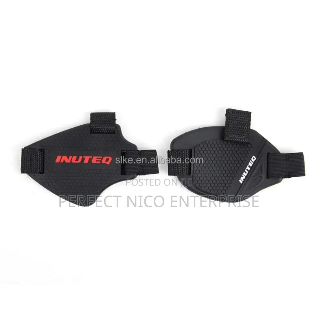 Motorcycle Gear Shift Pad + Protective Riding Boots