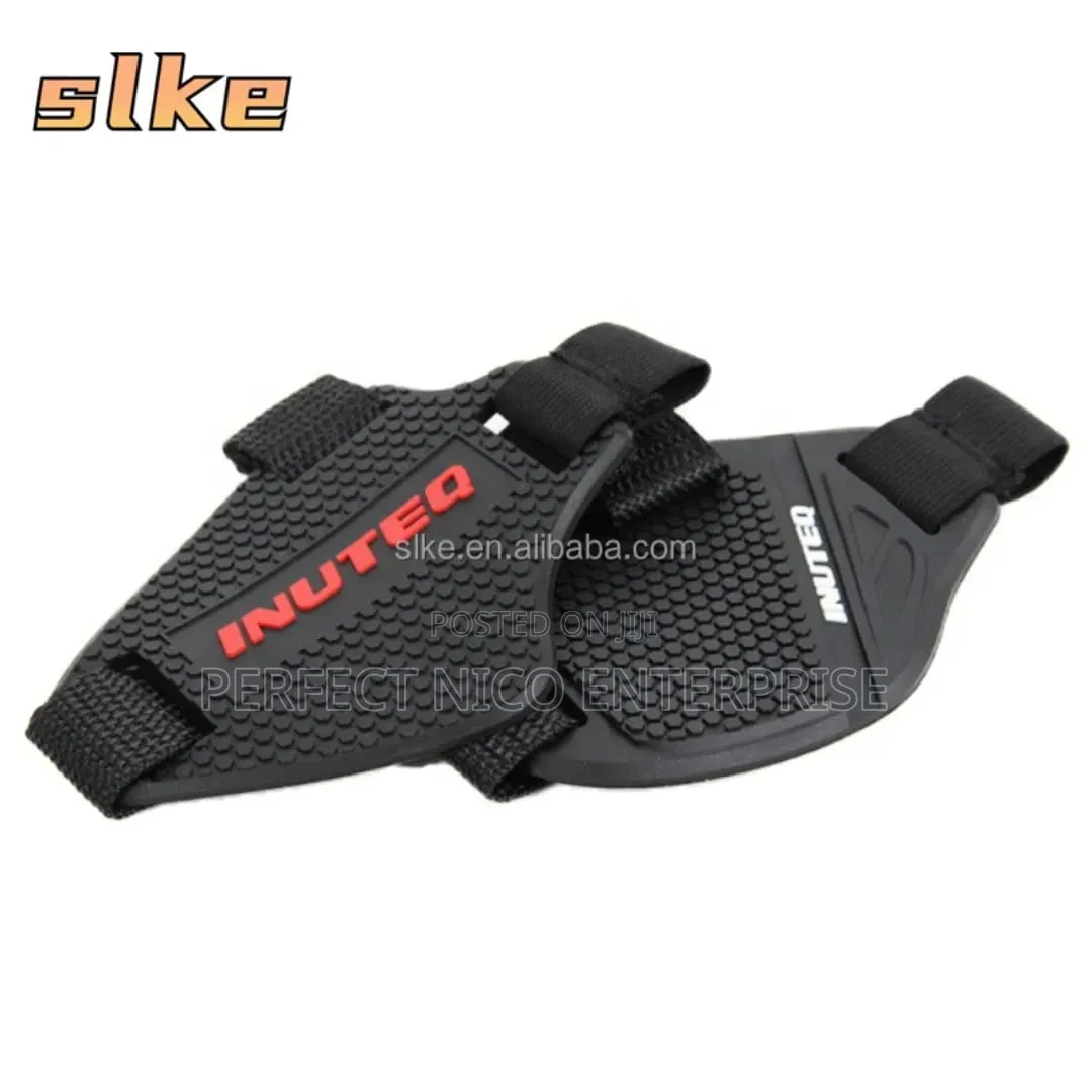 Motorcycle Gear Shift Pad + Protective Riding Boots