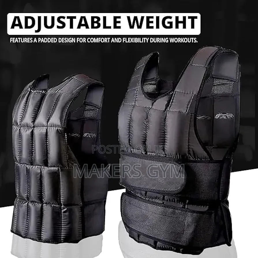 Weighted Vest 20kg (Black)