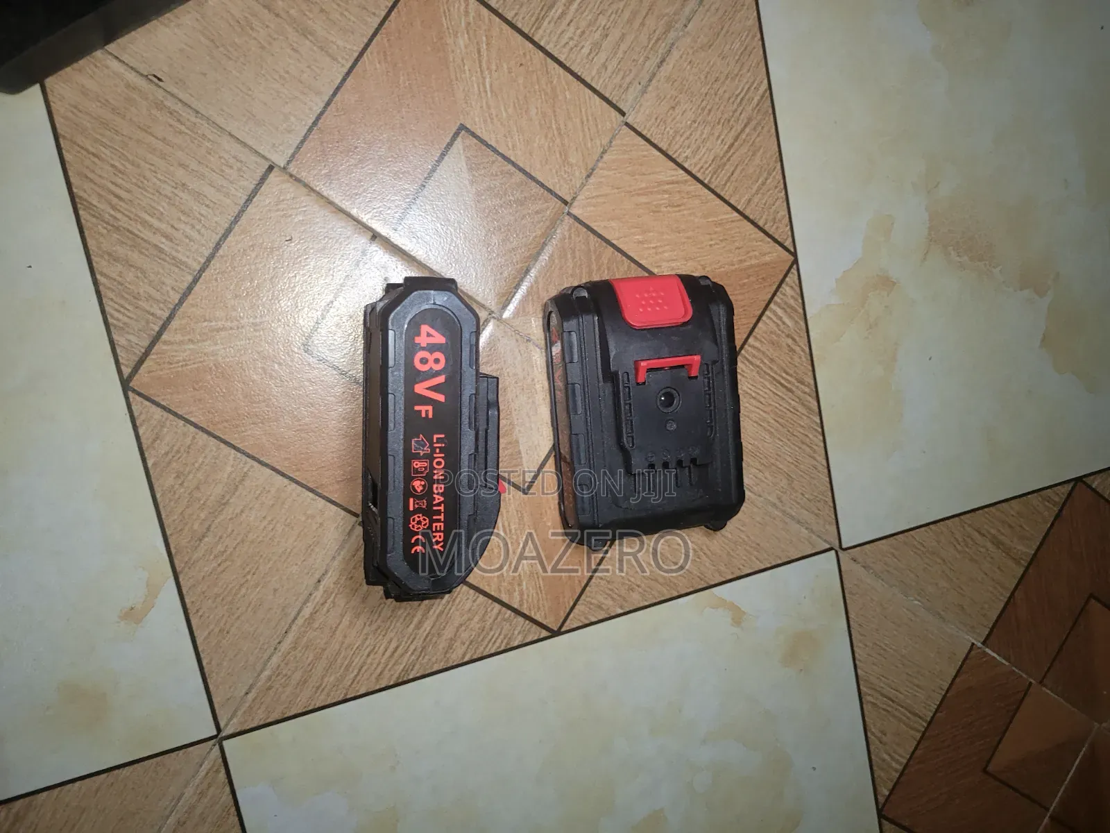 Cordless Driver Drill Full Set, With 2 48vf Li-Ion Battery