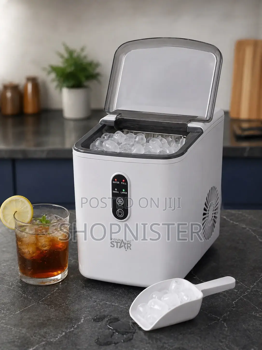 Winning Star Portable Ice Maker 1.2l– Fast Ice Production