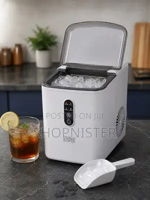 Winning Star Portable Ice Maker 1.2l– Fast Ice Production