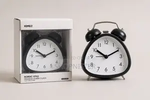 Nordic Style Triangle Alarm Clock With Box