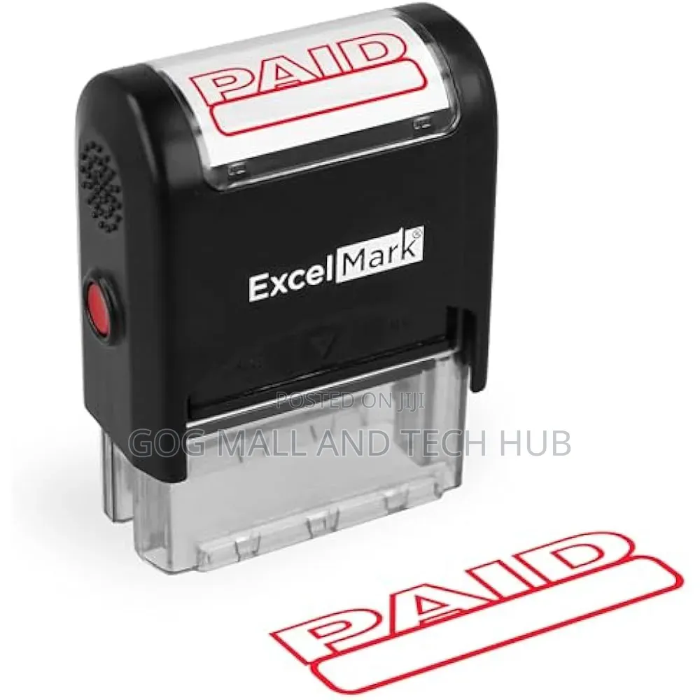 Business Receipt and Stamp
