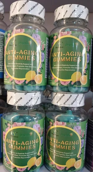 Anti Aging, Skin Whitening Gummies.