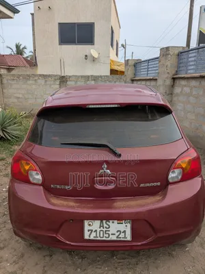 Mitsubishi Mirage DE 4dr Hatchback (1.2L 3cyl CVT) 2014 Red