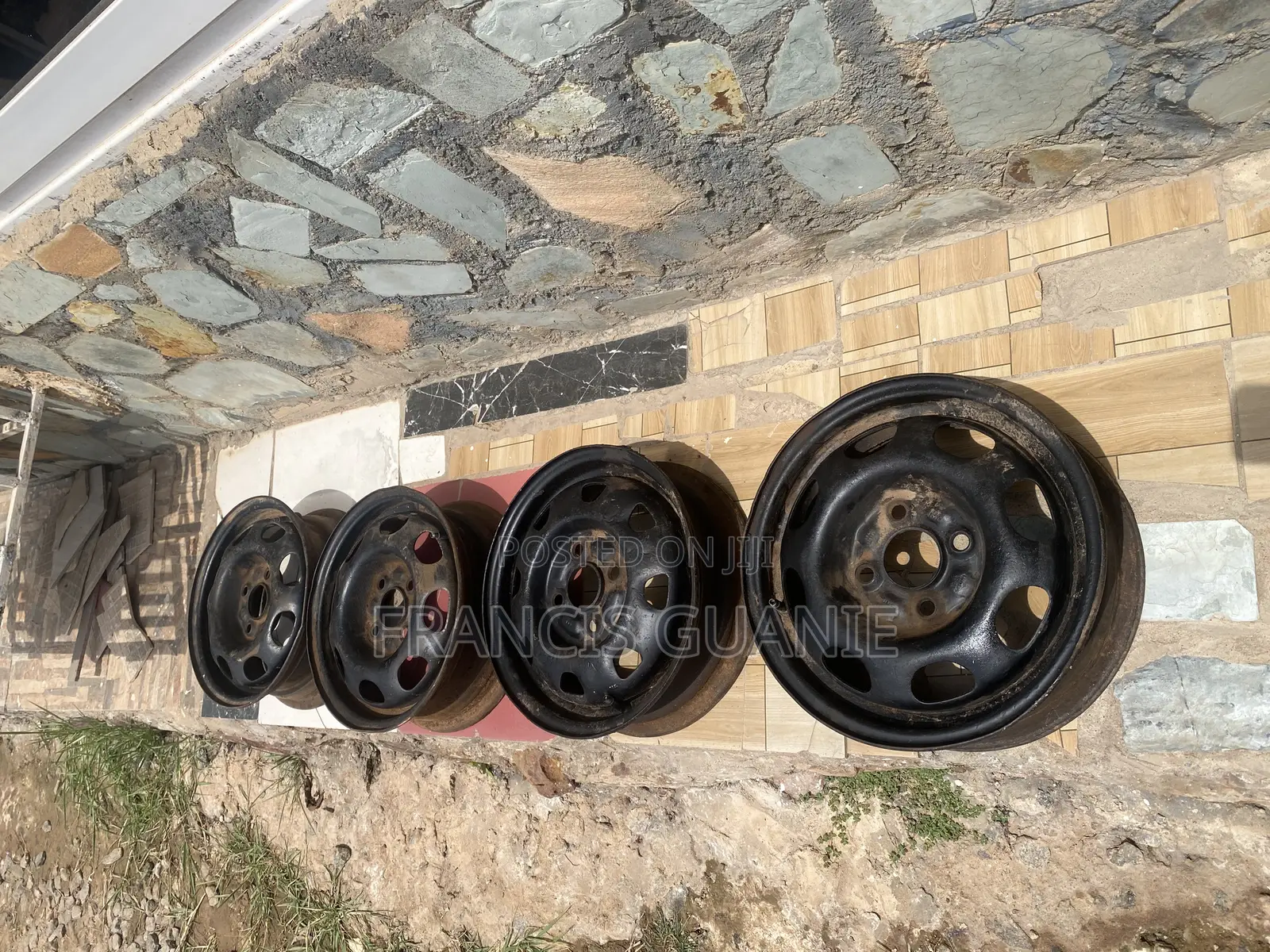Rim 15 , 14 , 13 and 17 With Tires Set