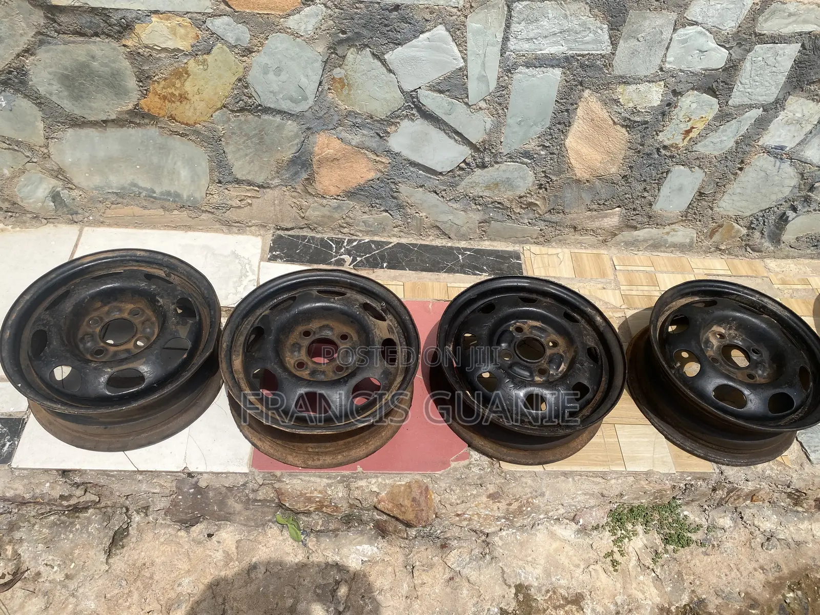 Rim 15 , 14 , 13 and 17 With Tires Set