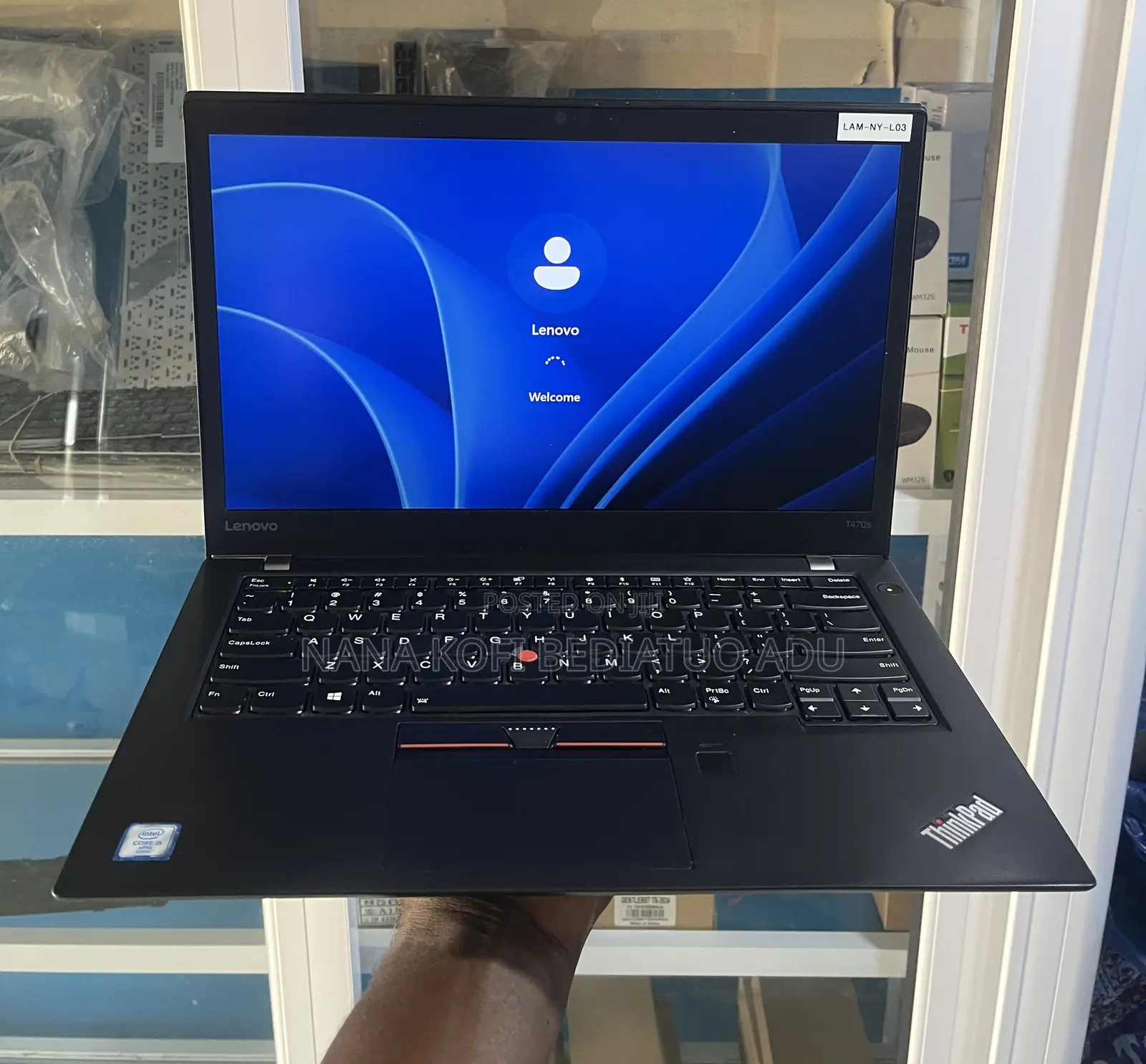Laptop Lenovo ThinkPad T470s 8GB Intel Core i5 SSD 256GB