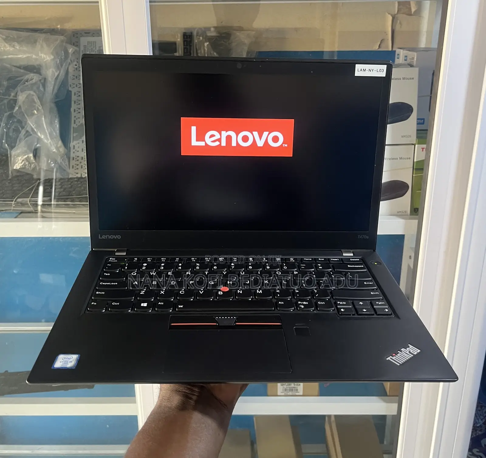 Laptop Lenovo ThinkPad T470s 8GB Intel Core i5 SSD 256GB