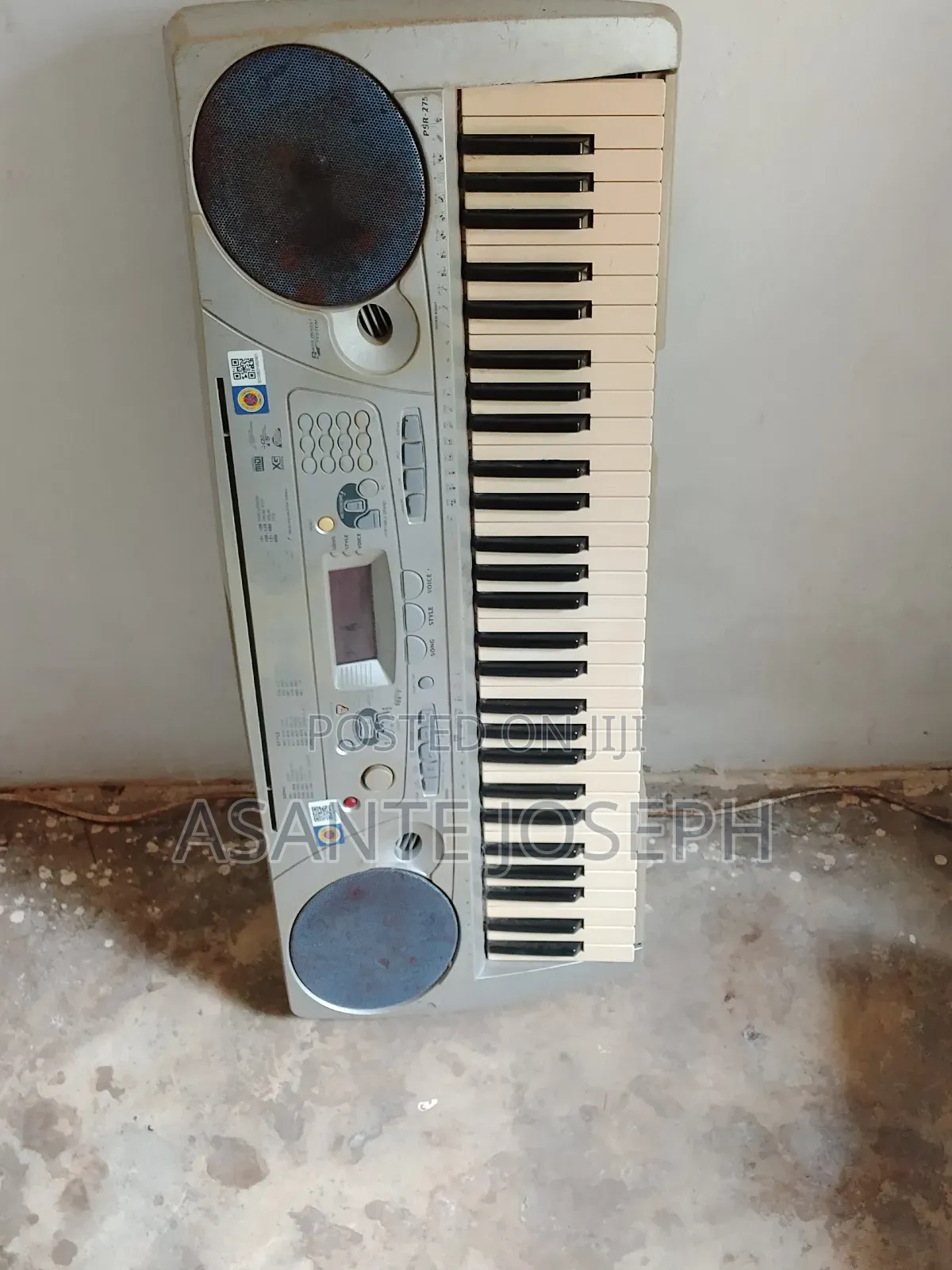 Yamaha PSR E275 Is Work Perfectly There Is No Fault