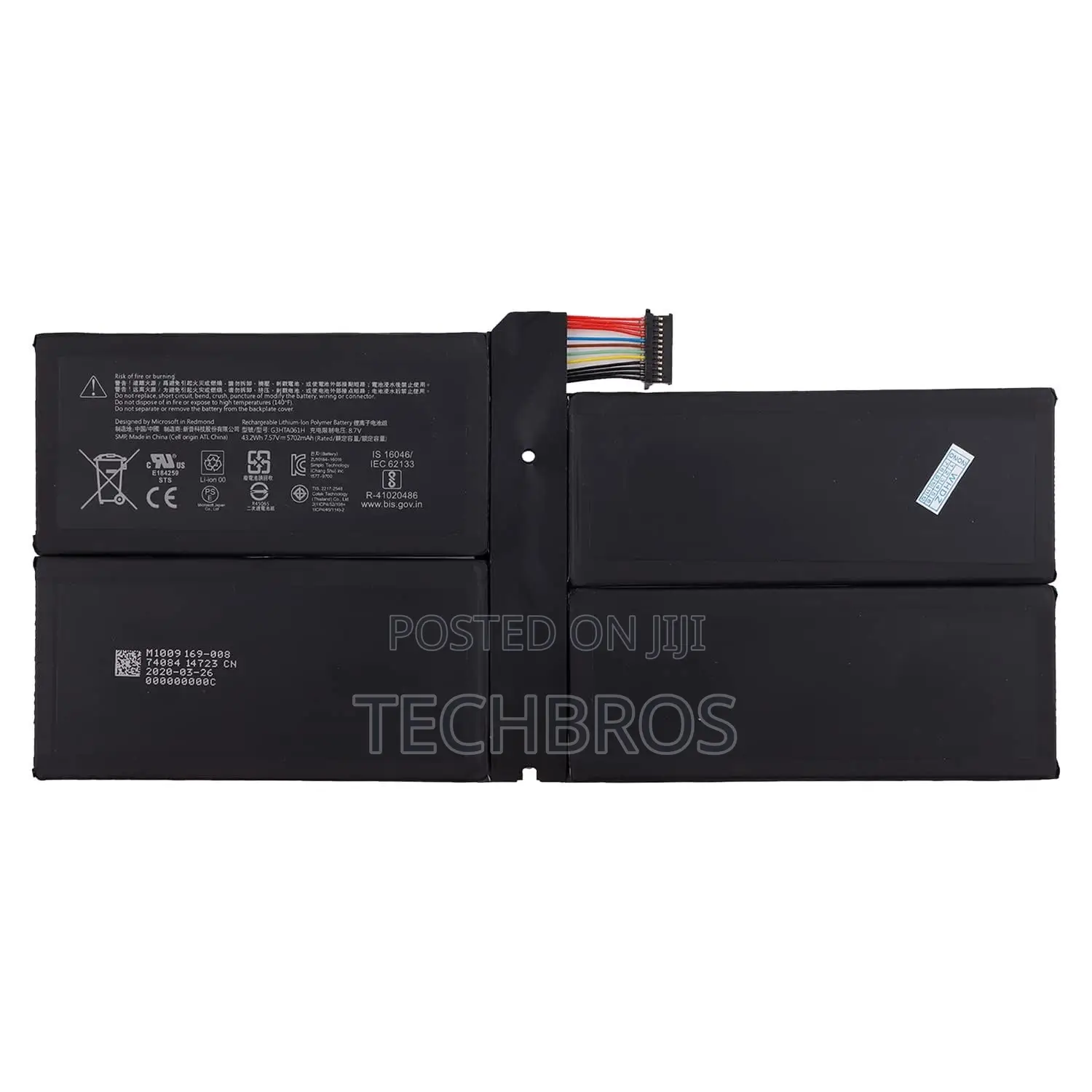 Original Surface Pro 7 Battery